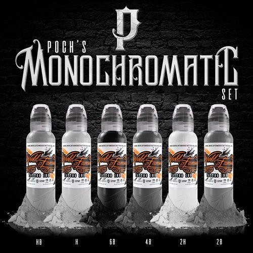 WORLD FAMOUS MONO CHROMATIC GRAY SET 30ml / 1oz