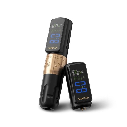 Ambition Soldier 270S kablosuz Dövme Makinesi - Gold
