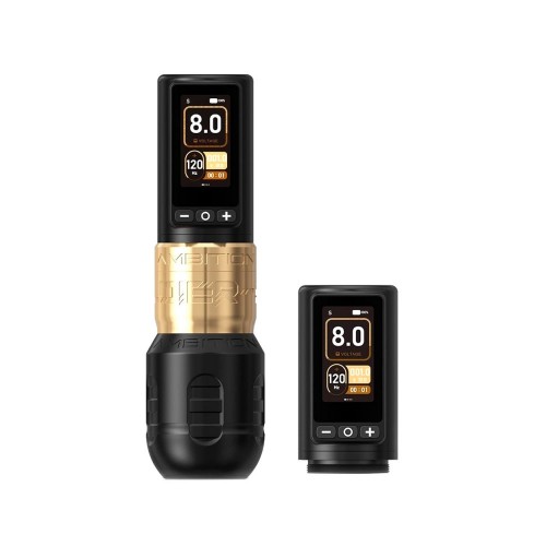 Ambition Soldier 270 Kablosuz Dövme Makinesi - Gold