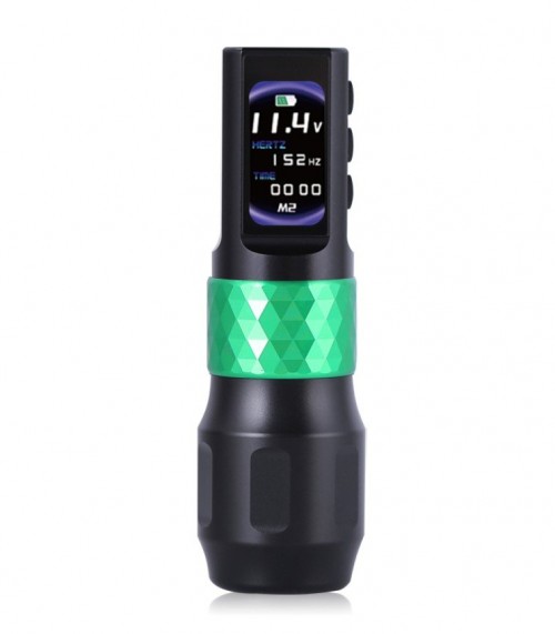 Shots F6 Kablosuz Dövme Makinesi Çift Batarya 3.5mm
