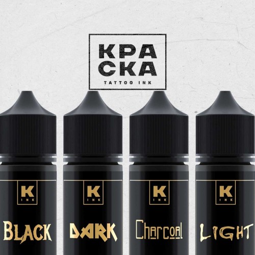 KRASKA INK SİYAH GÖLGE VE GRİ BOYALAR