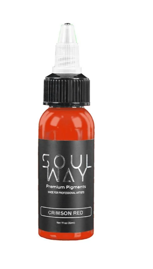 SOULWAY INK 1 OZ CRIMSON RED