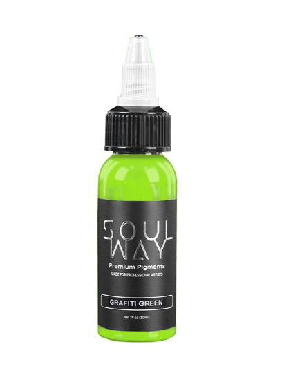 SOULWAY INK 1 OZ GRAFFITI GREEN