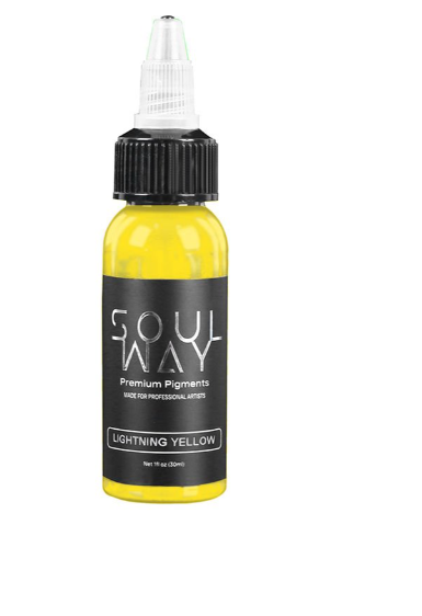 SOULWAY INK 1 OZ LIGHTNING YELLOW