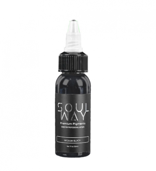 SOULWAY INK 1 OZ MEDIUM BLACK