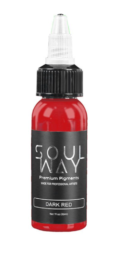 SOULWAY INK 1 OZ DARK RED