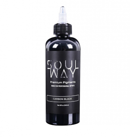 SOULWAY INK 8 OZ CARBON BLACK