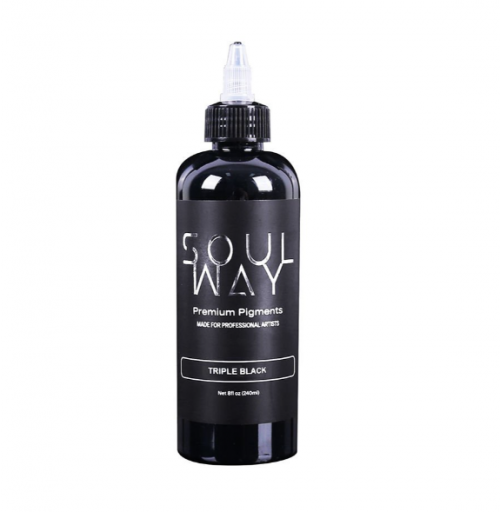 SOULWAY INK 8 OZ TRIPLE BLACK