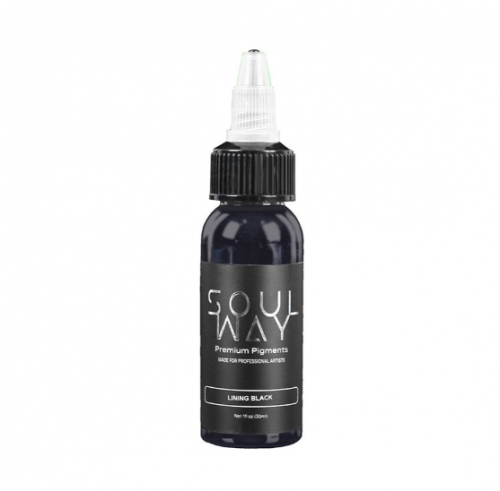 SOULWAY INK 1/2 OZ LINING BLACK (YARIM OZ)