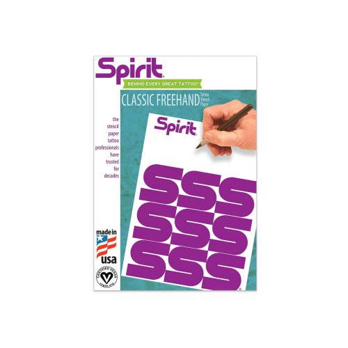 Spirit Freehand (El ile Çizim) Transfer Kağıdı - 100 Adet