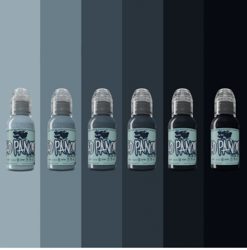 WORLD FAMOUS AD PANCHO PASTEL GRAY SET 30ml / 1oz