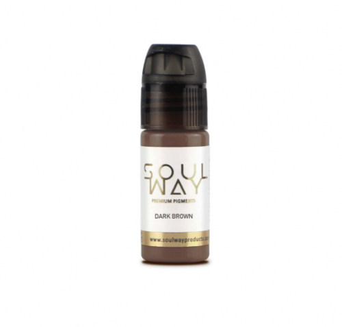 SOULWAY 15ML MICROBLADING DARK BROWN