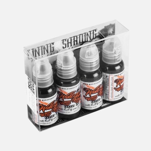WORLD FAMOUS LINING AND SHADING INK SET 30ml / 1oz