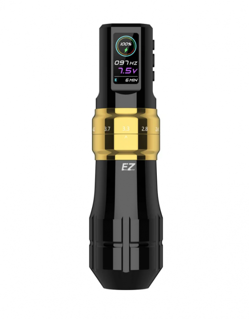 EZ P3 Pro Stroke Ayarlı Kablosuz Dövme Makinesi - Matte Gold