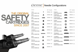 CHEYENNE SAFETY 1007RL (0.30mm) CARTRIDGE 3